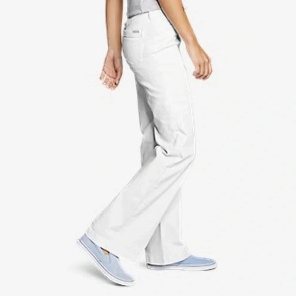 EDDIE BAUER Curvy Denim Trousers - Picture 3 of 11